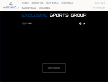 Tablet Screenshot of exclusivesg.com